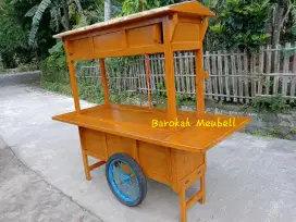 Gerobak Angkringan, Bakso, Mie Ayam, PeceL, Bubur, Sate,Roti Bakar dlL