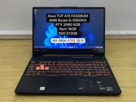 Asus TUF gaming A15 FA506QM AMD Ryzen 9 5900hx RTX 3060