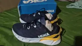 Sepatu running hoka elevon 2 ombre blue saffron