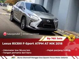 [LOW KM] Lexus RX 300 RX300 F-Sport F Sport 4x2 ATPM AT Abu 2018/2019