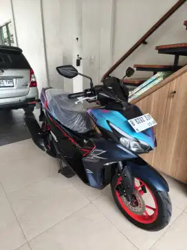 Bissmillah dijual motor Yamaha aerox cyber city 2024 istimewa