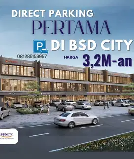 THE EXQUIS RUKO TERBARU BSD CITY DIRECT PARKING 3,2M HADAP BOULEVARD