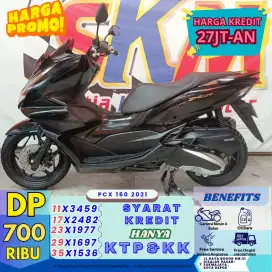 DP 700rb gratis ganti oli 7x Honda PCX160 2021 cash/credit