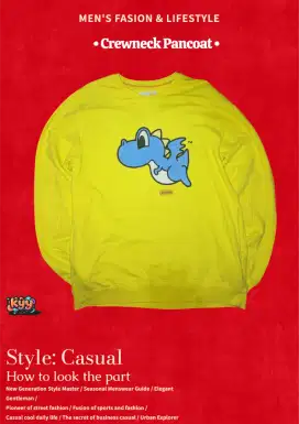 Crewneck Pancoat Dragon