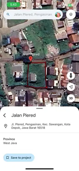 Jual Tanah 700 m2