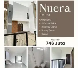 Rumah minimalis dua lantai siap huni di arcamanik Bandung