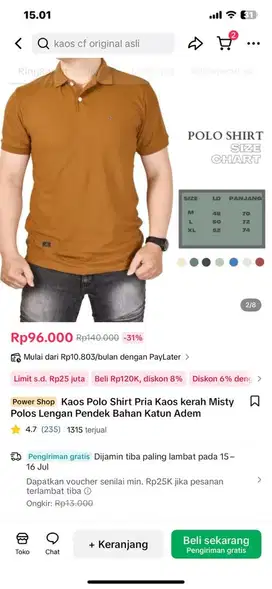 Helvig Trap kaos polo brand lokal premium
