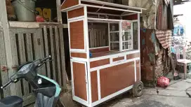 Gerobak aluminium kece badai