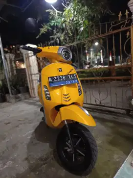 Motor listrik Greentech VP warna kuning