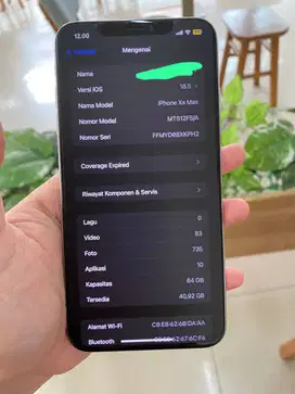 Iphone XS Max 64 GB
