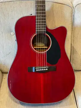 FENDER CD-60SCE ALL MAH CHERRY