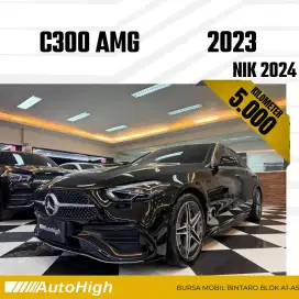 DP10% [Km5.000] C300 AMG 2023 Black Reg 2022 #AUTOHIGH