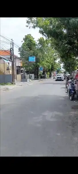 Dijual tanah 9,7 are pinggir jalan utama mertasari sidakarya dkt sanur