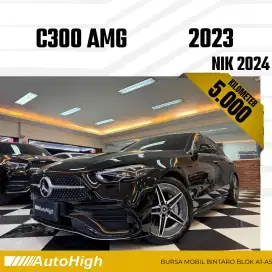 DP10% [Km5.000] C300 AMG 2023 Black Reg 2024 #AUTOHIGH