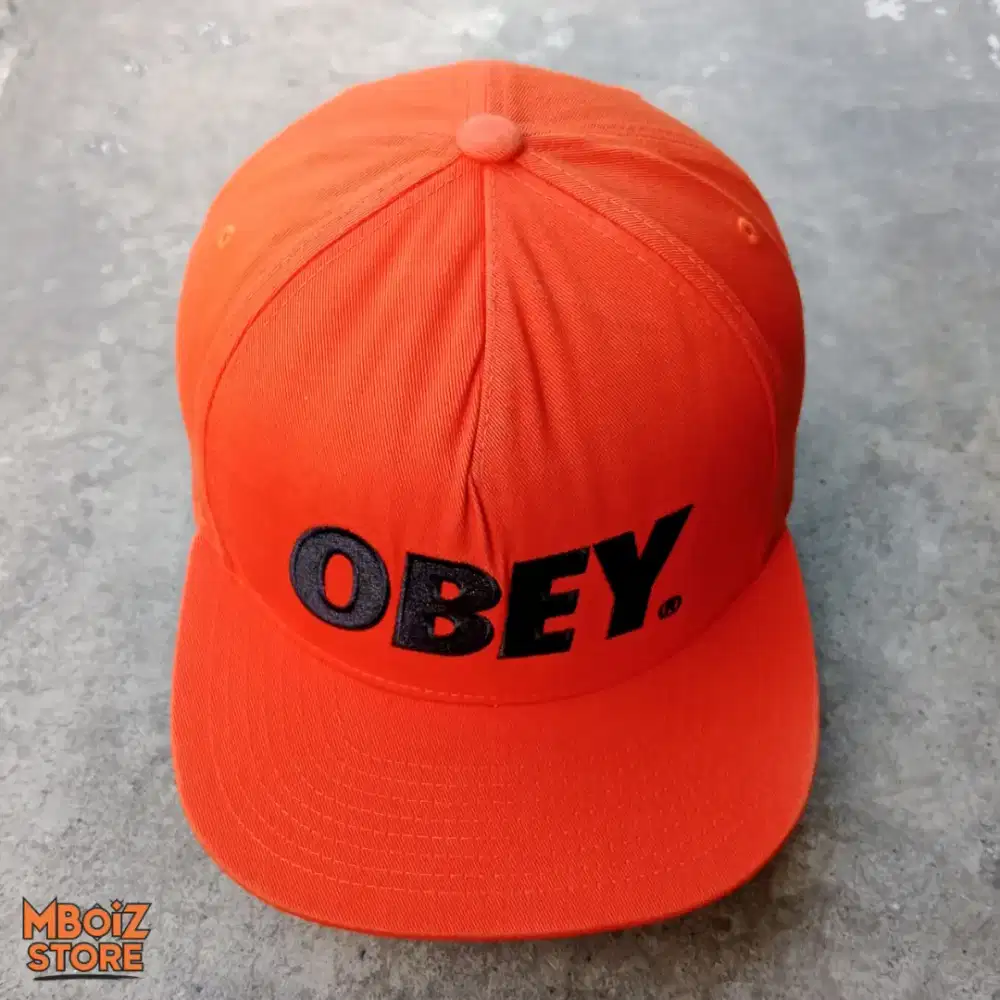 Topi OBEY (HARGA PASS, NO COD, NO NEGO, SHOPEE FREE ADMIN)