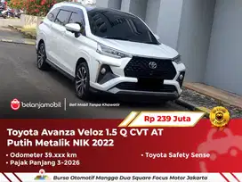 [KM 6RB] Toyota Avanza Veloz 1.5 Q CVT Camera360 AT Putih 2023/2024
