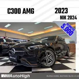 DP10% [Km5.000] C300 AMG 2023 Black Reg 2022 #AUTOHIGH