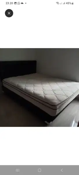 Spring bed uk 200x180m²