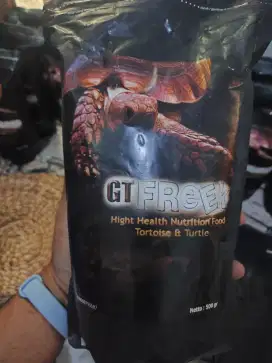 Pakan pelet kura kura GTF (sulcata, CH, YG, RF, Pardalis)
