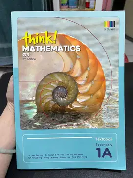Think! Mathematics G3 8th Edition Secondary 1A