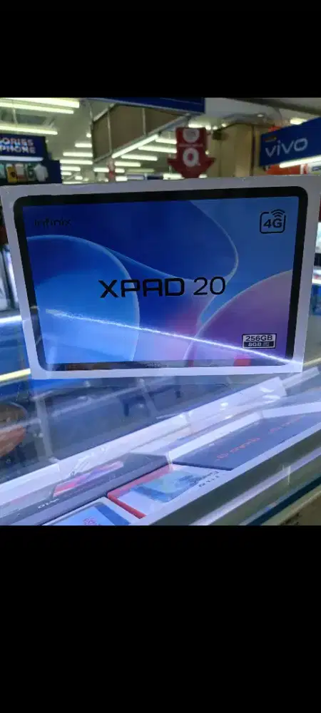 Tablet infinix XPAD 20 LTE 256Gb ram 8gb dan4/128 resmi