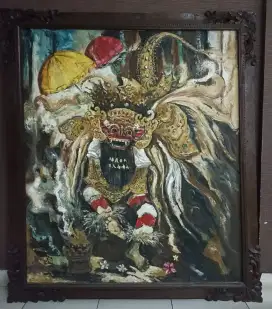 Lukisan Bali (Barong)
