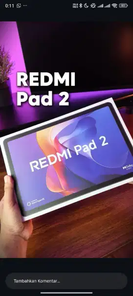 Redmi Pad 2  Promo New Garansi Resmi Segel