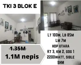 Jual Cepat Rumah TKI Taman Kopo Indah 3 Blok E