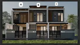 DIJUAL Rumah Baru Semolowaru Modern Tropical Unit A (ready Oktober)