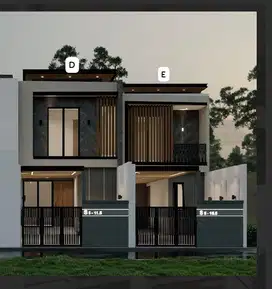 DIJUAL Rumah Baru Semolowaru Modern Tropical Unit E (ready Oktober)