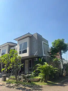 Dijual Rumah Hoek Modern 2 Lantai Serpong Jaya Dekat Stasiun Rawabuntu