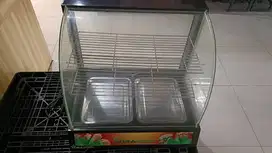 Showcase Warmer WIRASTAR SHW-2P - Mesin Pemanas & Display Makanan