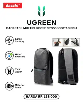 UGREEN BACKPACK MULTIPURPOSE CROSSBODY 7.9INCH (15581)