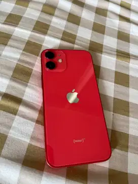 Dijual iPhone 12 Mini Red 64GB iBox kondisi prima