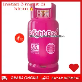 Tabung Gas 5kg Brigh Gas 5,5kg Tabung Pink