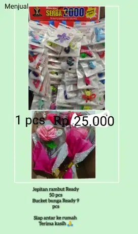 Buket bunga plastik
