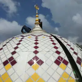 Menerima pesanan pembuatan kubah masjid modern