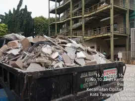 Jasa buang puing tanah dan sampah