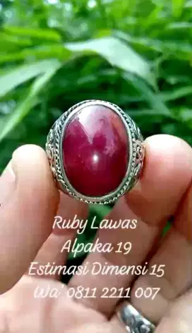 RUBY NATURAL JADUL