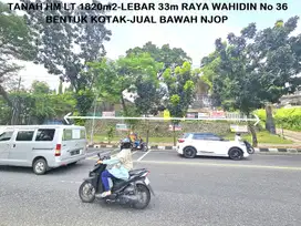 Tanah HM LT 1820-Lebar 33m Dr.Wahidin 36 Candisari Semarang atas View
