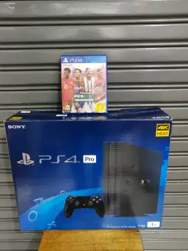 PS4 PRO 1TB 4K FIRMWARE 12.50 ORIGINAL SONY + KASET PES 21 HRG NETT