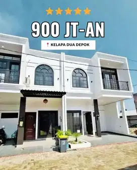 Rumah 2 lantai Depok Dekat UI & KRL -Akses Cepat ke Jakarta