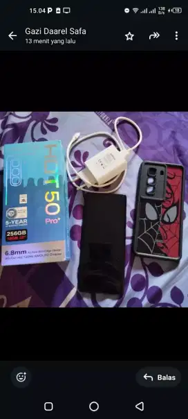 Infinix 50hot pro 16/256gb batre 5000