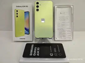 Samsung A34 5G 8/256 Gb Likenew 99% Garansi On Sein bs TT/BT yah