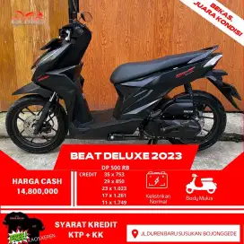 DP 500 RB - BEAT DELUXE 2023 LIKE NEW SEPERTI BARU TERMURAH