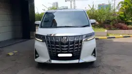 Toyota alphard g atpm tss 2023 putih sunroof pilotseat