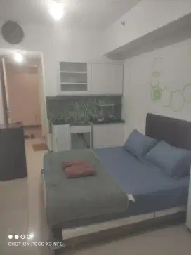 Sewa bulanan benson apartemen studio full furnish pakuwon mall