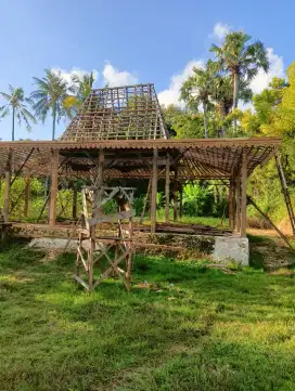 Rumah joglo tua ful ukir kayu jati kuno