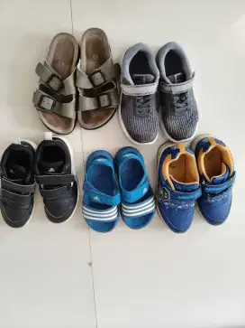 Sepatu sandal anak adidas nike