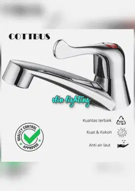kran air putih murah